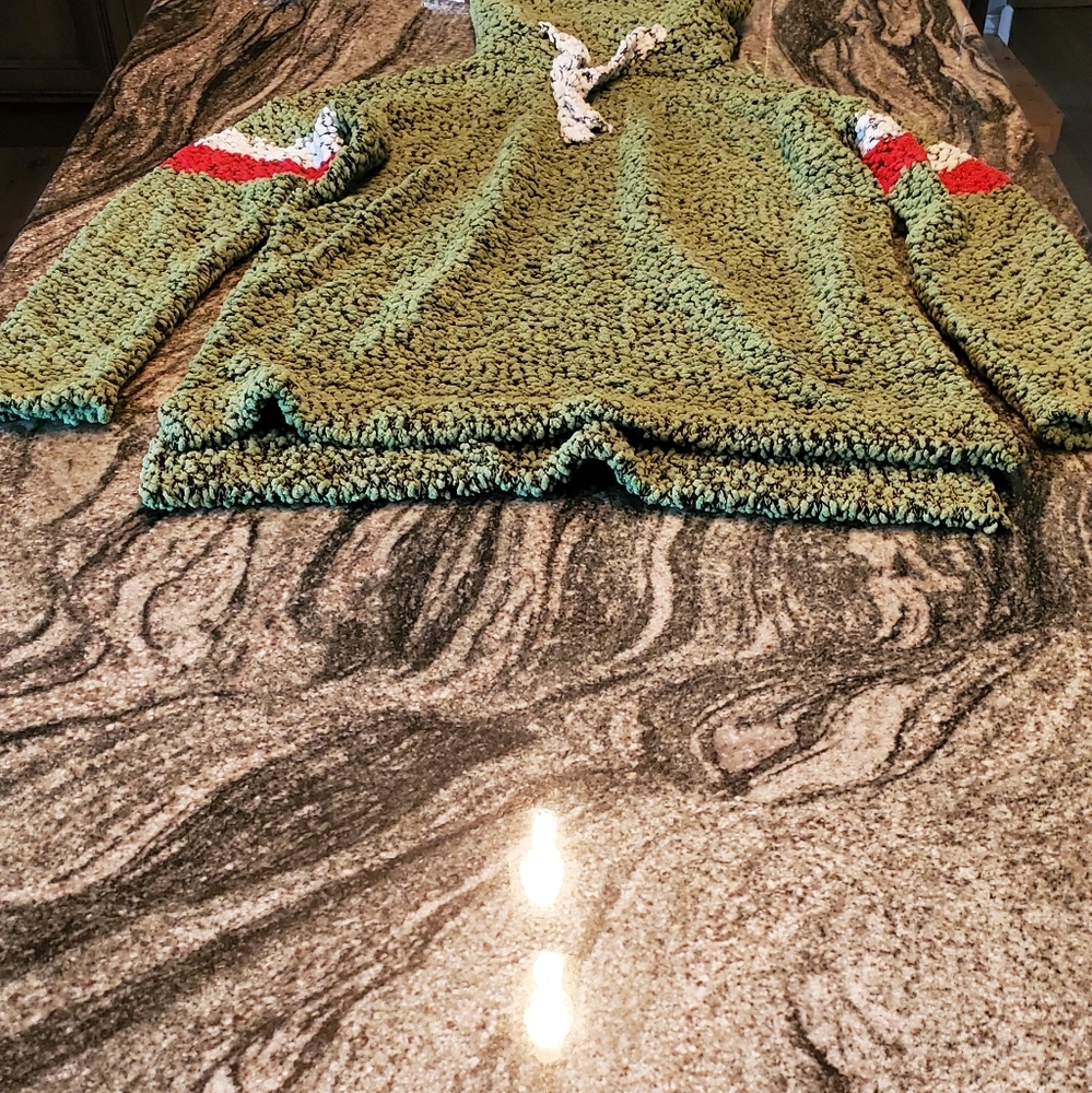Cozy Green Hooded Sweatshirt